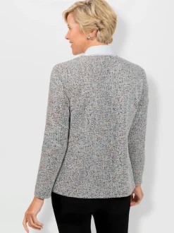 Veste légère bouclé structuré pour l'été