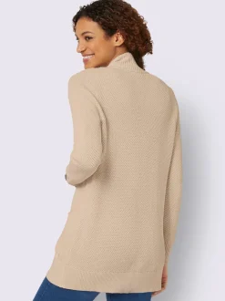 Veste longue en tricot 50% coton