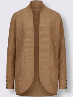 Veste longue en tricot 50% coton
