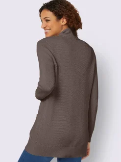Veste longue en tricot 50% coton