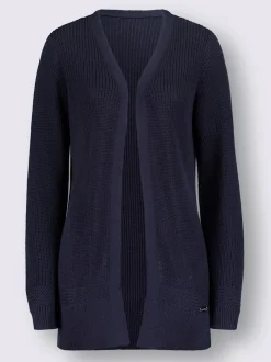 Veste longue en tricot 50% coton