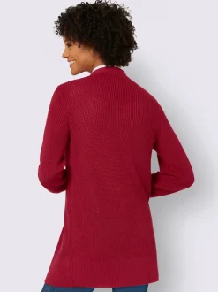 Veste longue en tricot 50% coton
