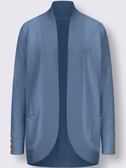 Veste longue en tricot 50% coton