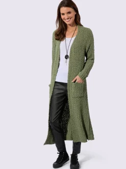 Veste longue en tricot facile à assortir