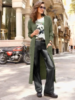 Veste longue en tricot facile à assortir