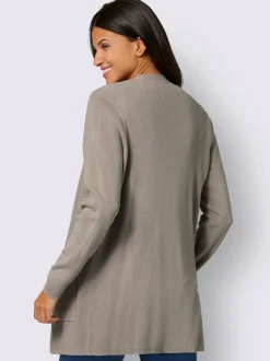 Veste longue en tricot 80% viscose