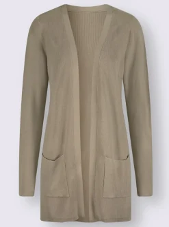 Veste longue en tricot 80% viscose