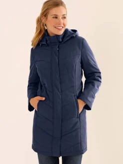 Veste longue garnissage chaud