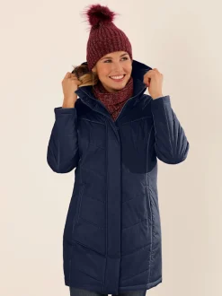 Veste longue garnissage chaud