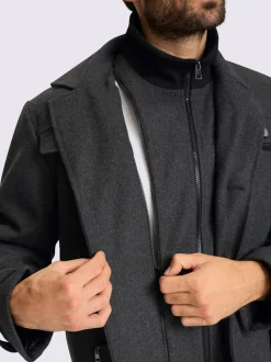 Veste longue nombreuses poches pratiques