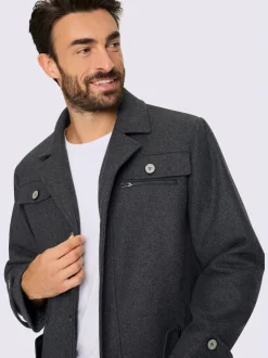 Veste longue nombreuses poches pratiques