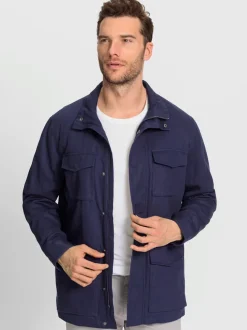 Veste longue nombreuses poches pratiques