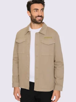Veste poche poitrine à fermeture auto-agrippante