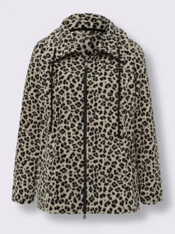 Veste polaire coutures princesse structurantes
