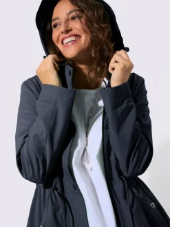 Veste softshell capuche amovible