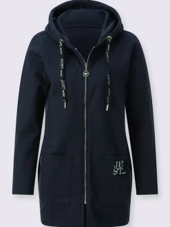 Veste sweat 60% coton