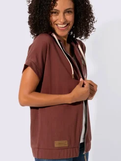 Veste sweat 50% coton