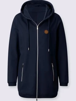 Veste sweat pur coton