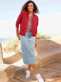 Veste sweat pur coton