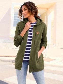 Veste sweat pur coton