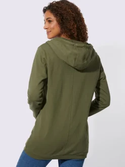 Veste sweat pur coton