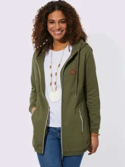 Veste sweat pur coton