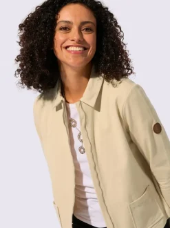 Veste sweat pur coton