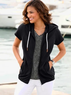 Veste sweat pur coton