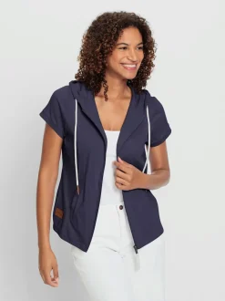 Veste sweat pur coton