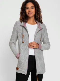 Veste sweat qualité structurée facile d'entretien